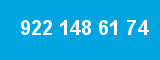 922 148 61 74 922 148 61 74